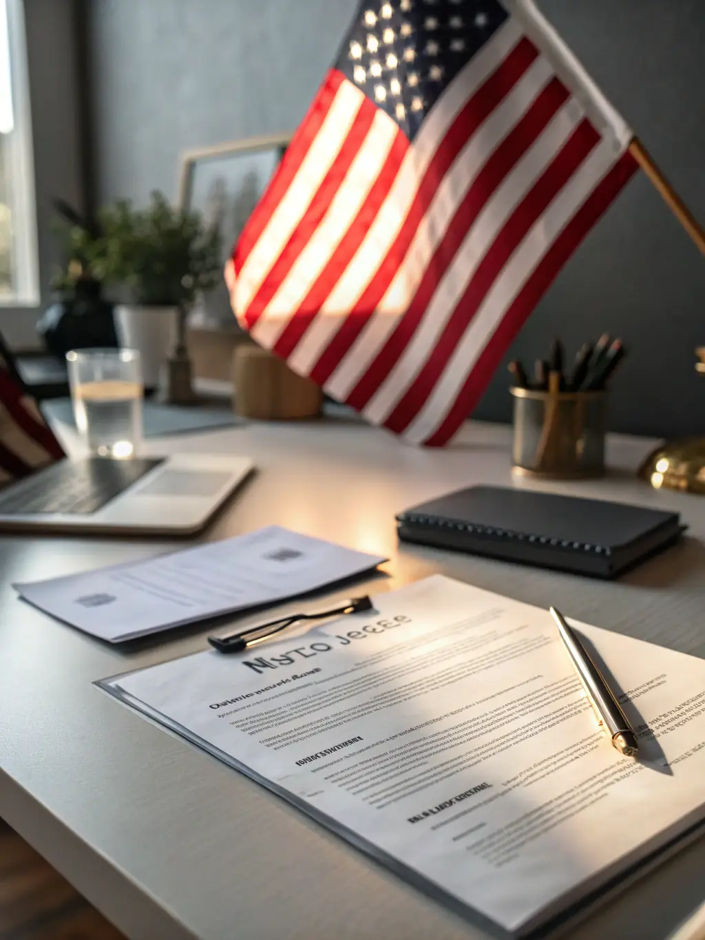 A close-up shot of a professionally crafted resume, highlighting key skills and experience, with a subtle Indian flag in the background, symbolizing resume building services tailored for the Indian job market.